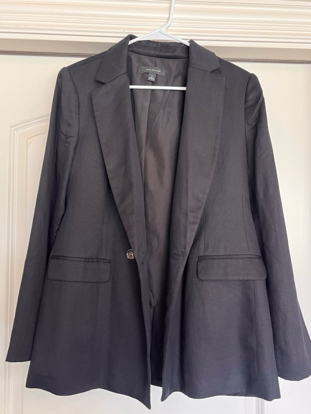 Ann Taylor Navy Women's Tailored Blazer